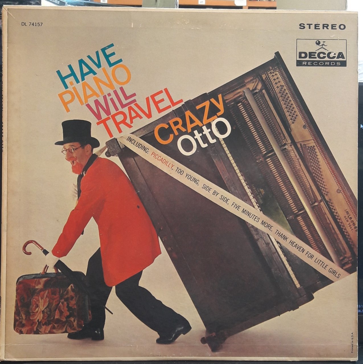 CRAZY OTTO - HAVE PIANO WILL TRAVEL - PLAK 2.EL