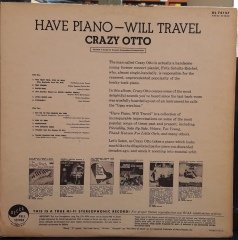 CRAZY OTTO - HAVE PIANO WILL TRAVEL - PLAK 2.EL