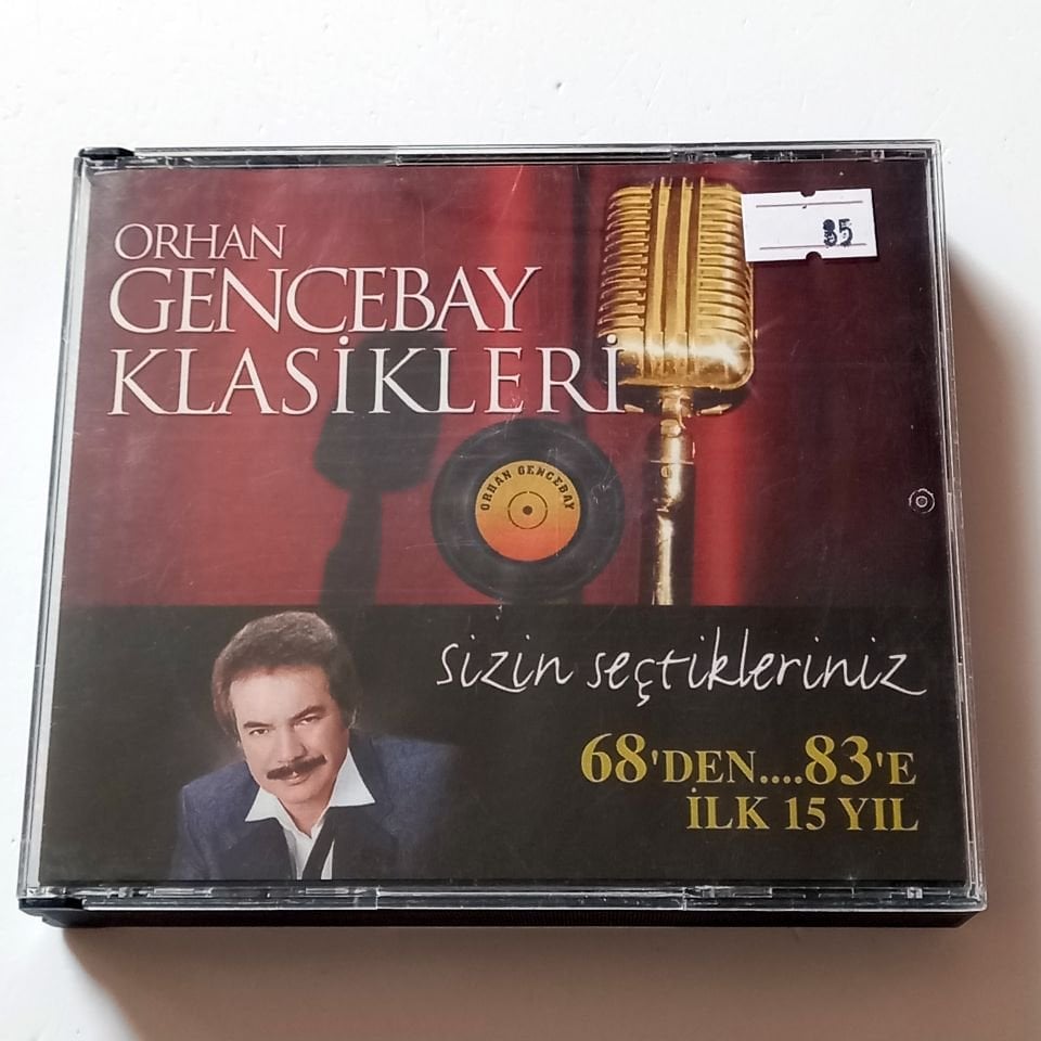 ORHAN GENCEBAY KLASİKLERİ - SİZİN SEÇTİKLERİNİZ 68\'DEN 83\'E - 2CD 2.EL