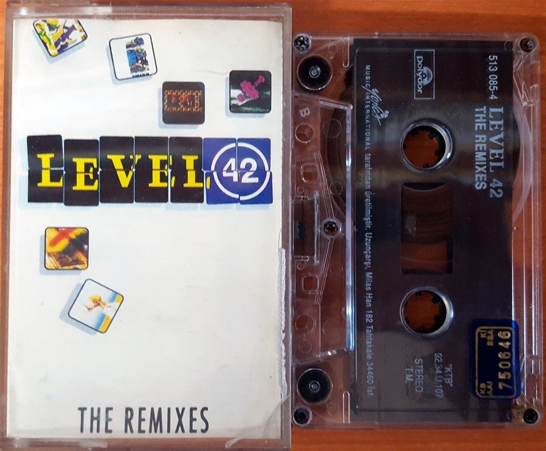 LEVEL 42 - THE REMIXES (1992) YONCA CASSETTE MADE IN TURKEY ''USED''