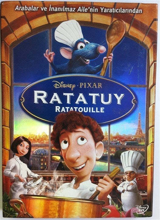 RATATUY - RATATOUILLE - DISNEY PIXAR ANİMASYON - DVD 2.EL
