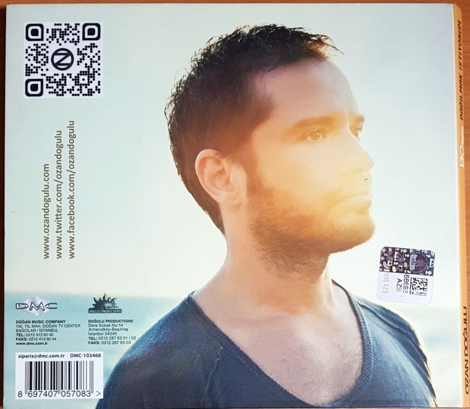OZAN DOĞULU FEAT MODEL - DAĞILMAK İSTİYORUM (2012) - CD 2.EL