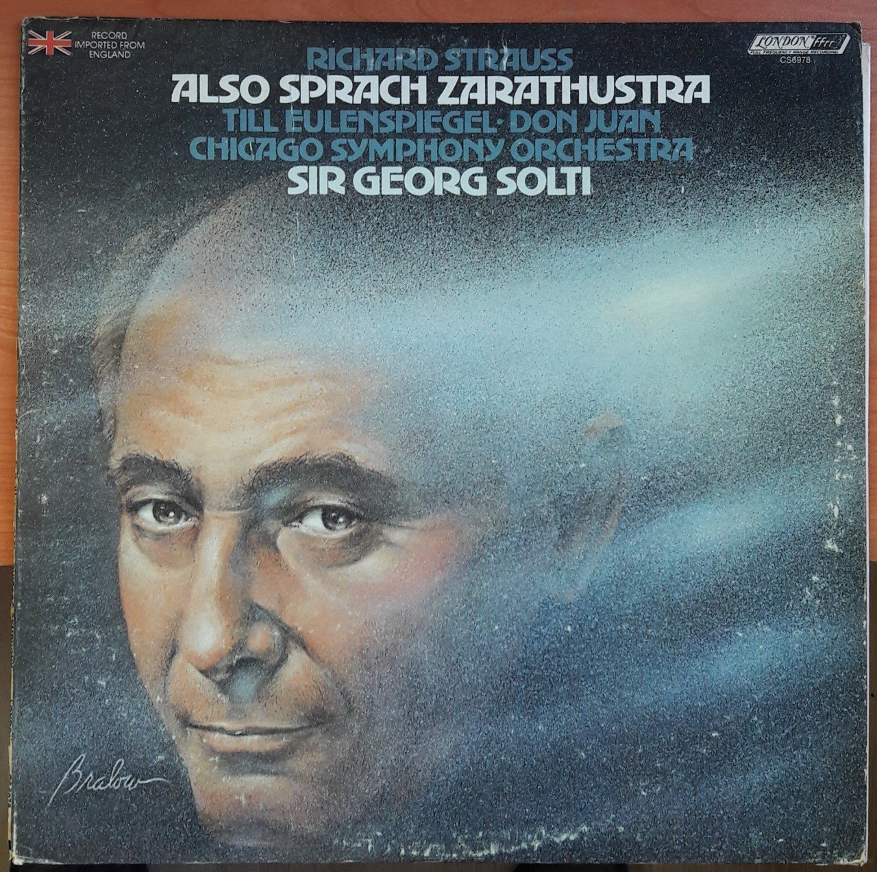 STRAUSS,R.: ALSO SPRACH ZARATHUSTRA, CHICAGO SYMPHONY ORCHESTRA, GEORG SOLTI - PLAK 2.EL