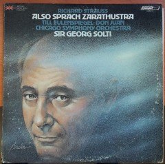 STRAUSS,R.: ALSO SPRACH ZARATHUSTRA, CHICAGO SYMPHONY ORCHESTRA, GEORG SOLTI - PLAK 2.EL