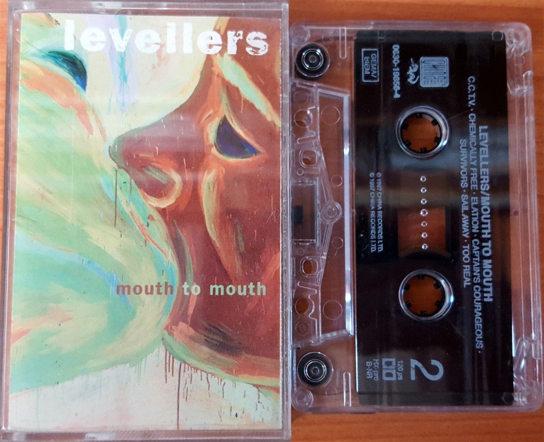 LEVELLERS - MOUTH TO MOUTH (1997) CASSETTE MADE IN GERMANY ''USED''