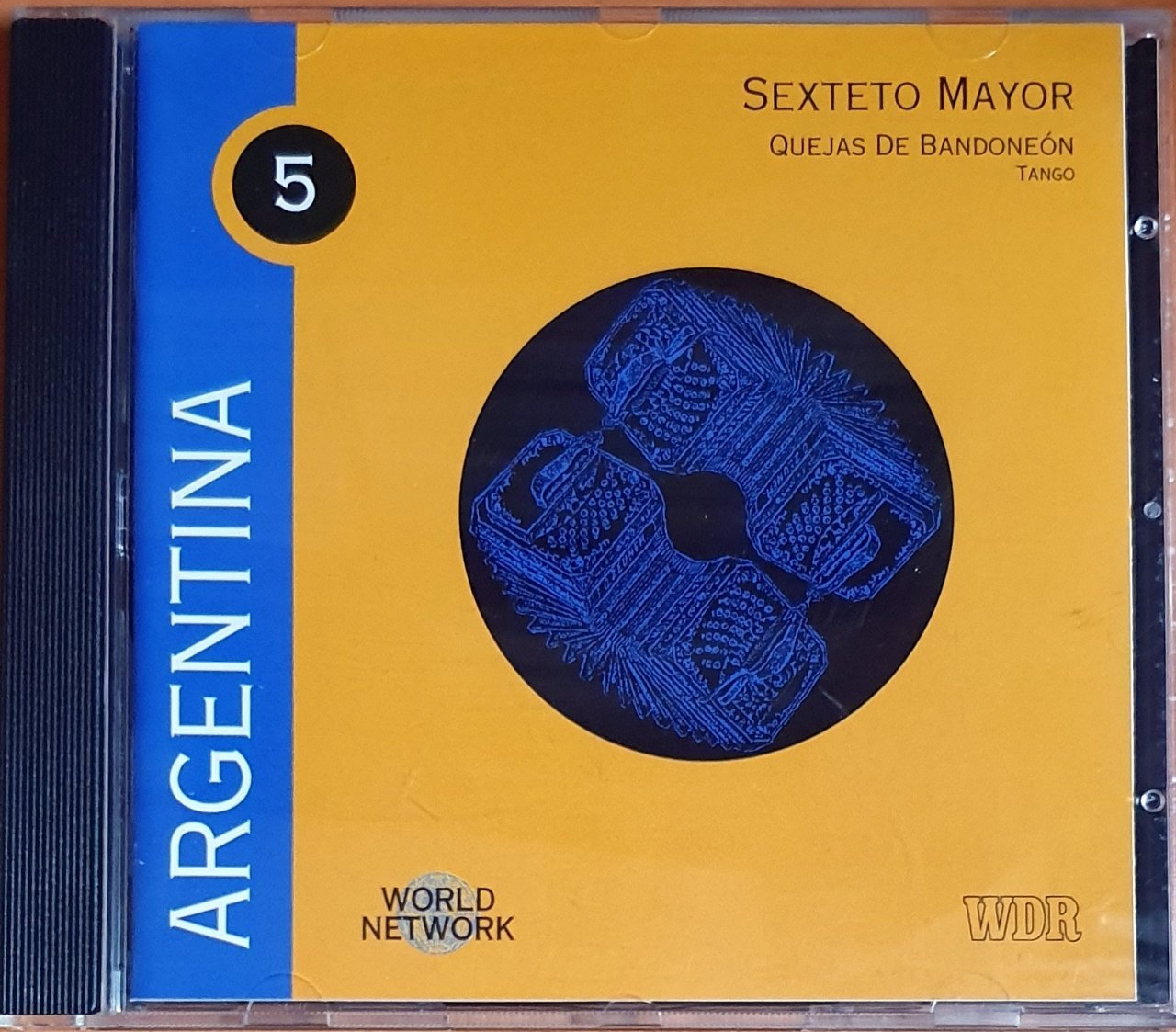 ARGENTINA 5 / SEXTETO MAYOR - QUEJAS DE BANDONEON / TANGO (1991) WDR CD 2.EL