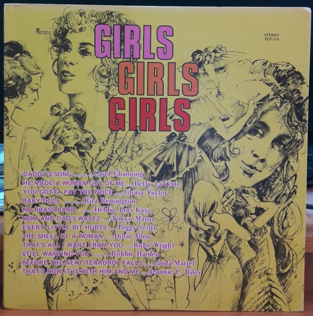 GIRLS GIRLS GIRLS - PLAK 2.EL