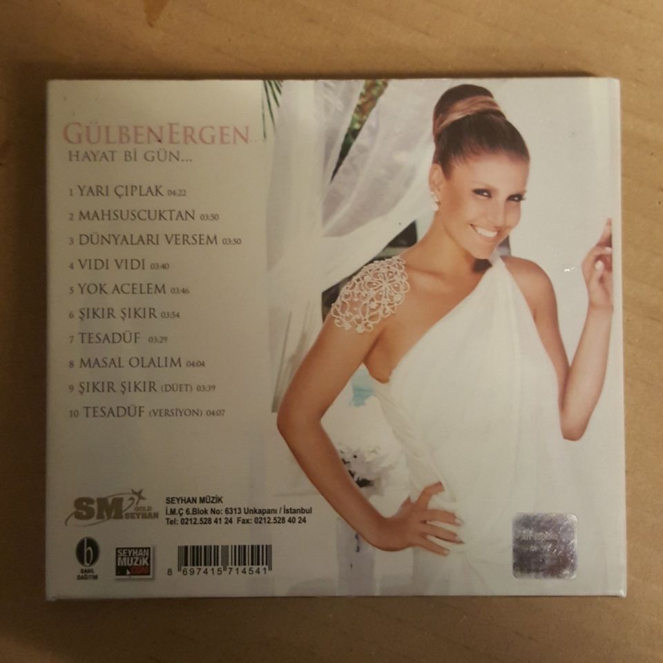 GÜLBEN ERGEN - HAYAT Bİ GÜN (2011) - CD 2.EL