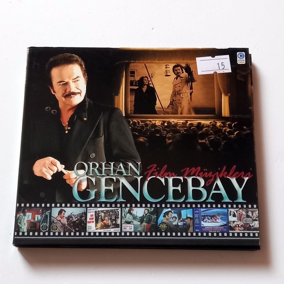 ORHAN GENCEBAY - FİLM MÜZİKLERİ - 2CD DIGIPAK KERVAN PLAKÇILIK 2.EL