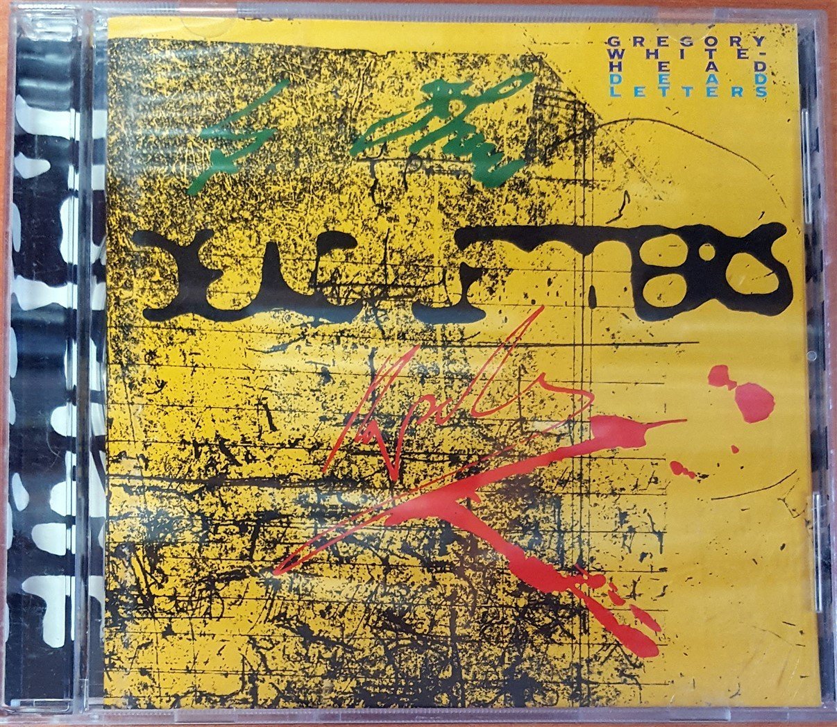 GREGORY WHITEHEAD - DEAD LETTERS (1994) NON-MUSIC, SPOKEN WORD / STAALPLAAT CD 2.EL