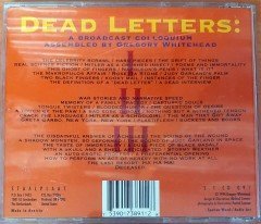GREGORY WHITEHEAD - DEAD LETTERS (1994) NON-MUSIC, SPOKEN WORD / STAALPLAAT CD 2.EL
