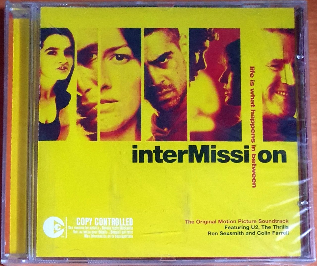 INTERMISSION SOUNDTRACK / COLIN FARRELL, U2, THE THRILLS, TURIN BRAKES, RELISH, CLANNAD, TURIN BRAKES (2003) - CD SIFIR