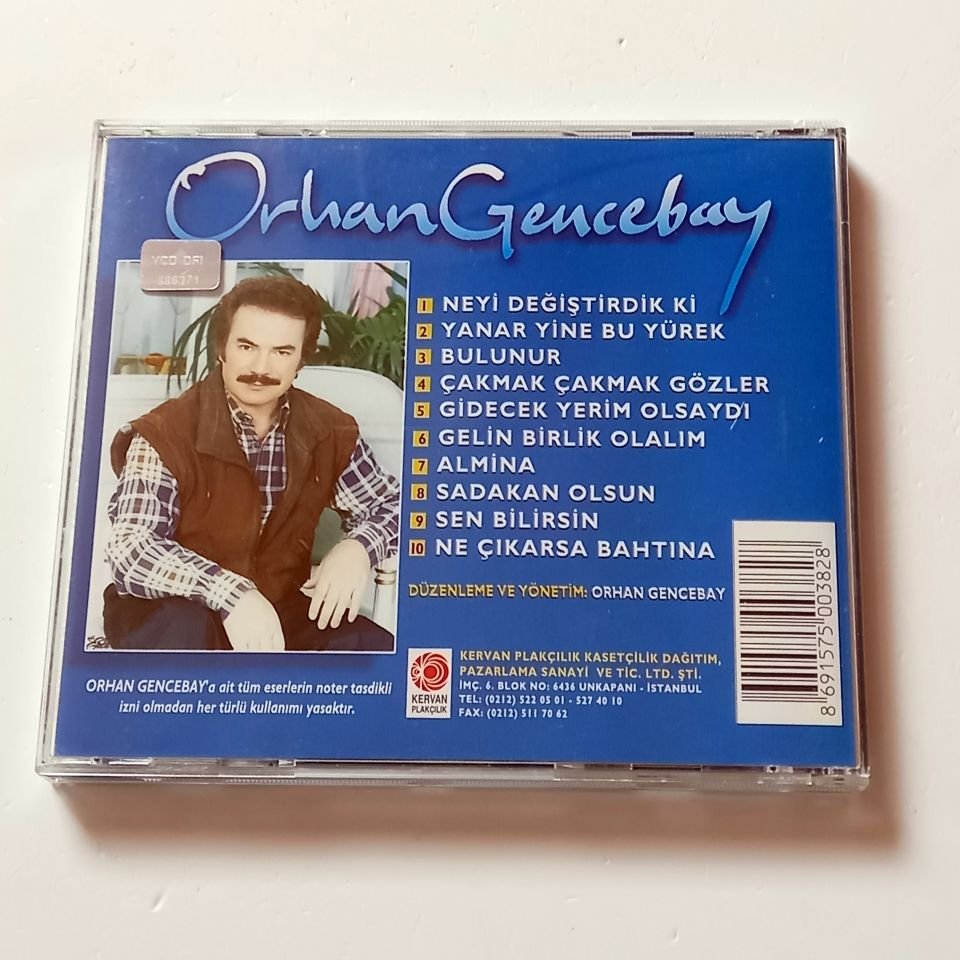 ORHAN GENCEBAY - GÖNÜL DOSTU - CD KERVAN PLAKÇILIK 2.EL