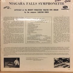 CARLTON FINCH - NIAGARA FALLS SYMPHONETTE (1968) 2.EL PLAK