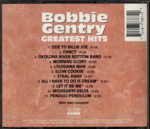 BOBBIE GENTRY – GREATEST HITS (1990) - CD COUNTRY FOLK  2.EL