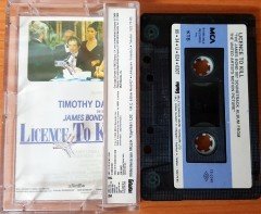 LICENCE TO KILL - SOUNDTRACK JAMES BOND (1989) MMY CASSETTE MADE IN TURKEY ''USED'' PAPER LABEL