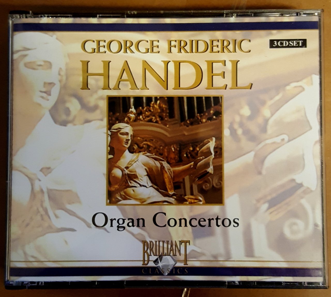 HANDEL - ORGAN CONCERTOS / IVAN SOKOL JOHAN BIBER - 3CD 2.EL