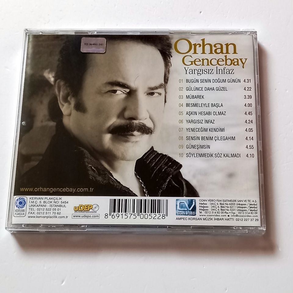 ORHAN GENCEBAY - YARGISIZ İNFAZ - CD 2.EL