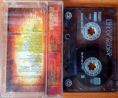 LIFE OF AGONY - SOUL SEARCHING SUN (1997) HADES CASSETTE MADE IN TURKEY ''USED''