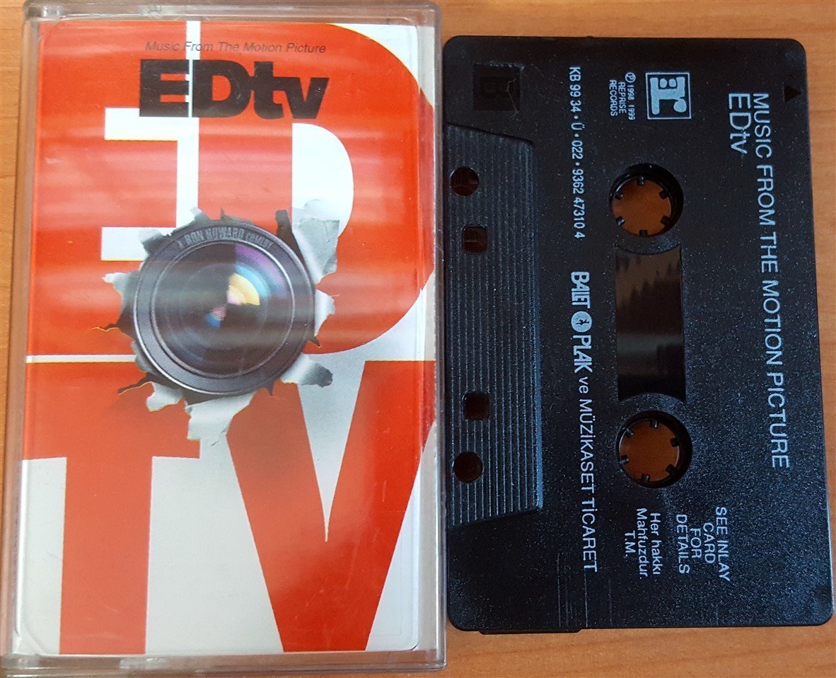 EDTV SOUNDTRACK / BON JOVI, BARRY WHITE, UB40, CORNERSHOP (1999) BALET KASET 2.EL