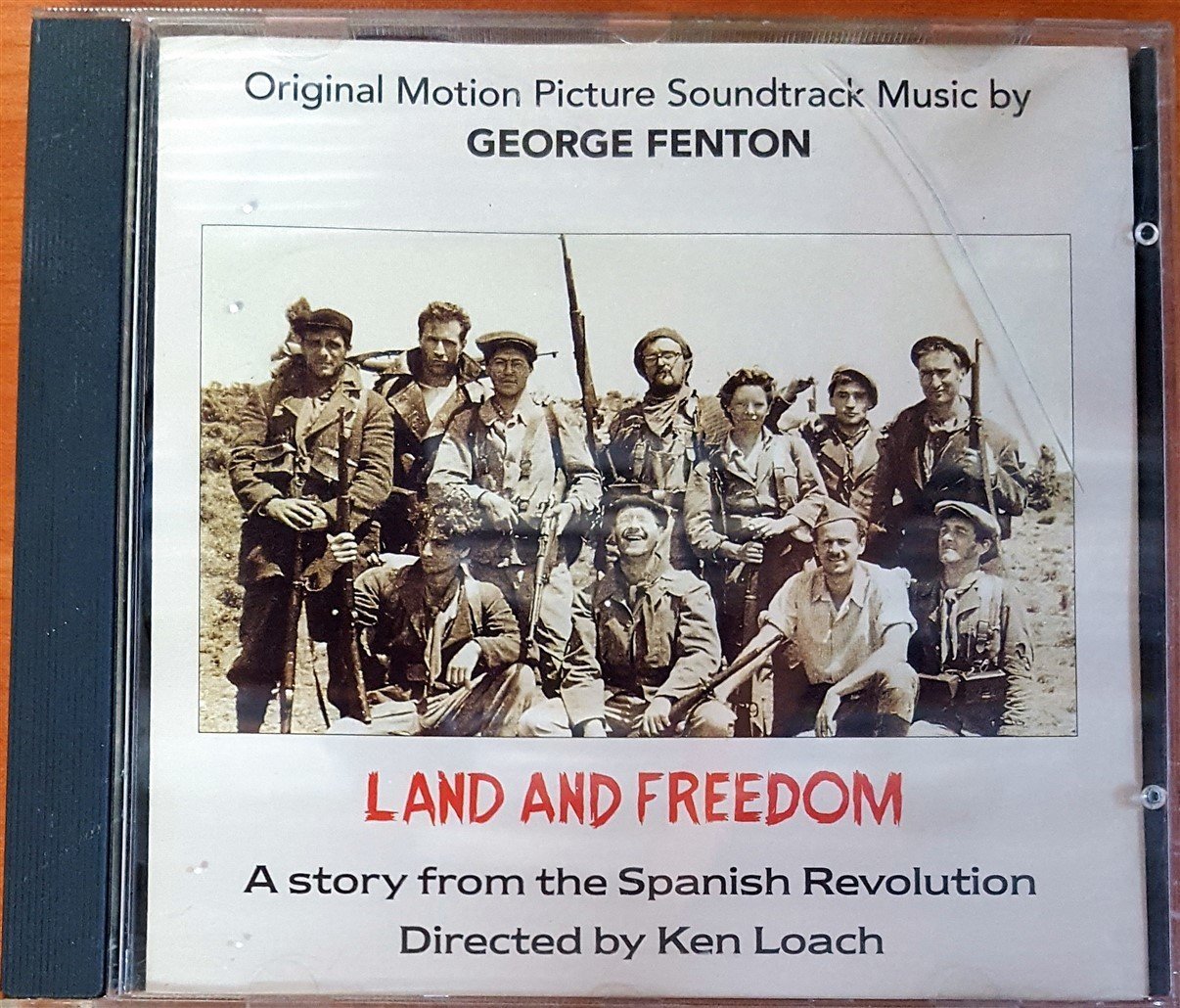 LAND AND FREEDOM SOUNDTRACK BY GEORGE FENTON (1995) CD 2.EL