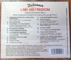 LAND AND FREEDOM SOUNDTRACK BY GEORGE FENTON (1995) CD 2.EL