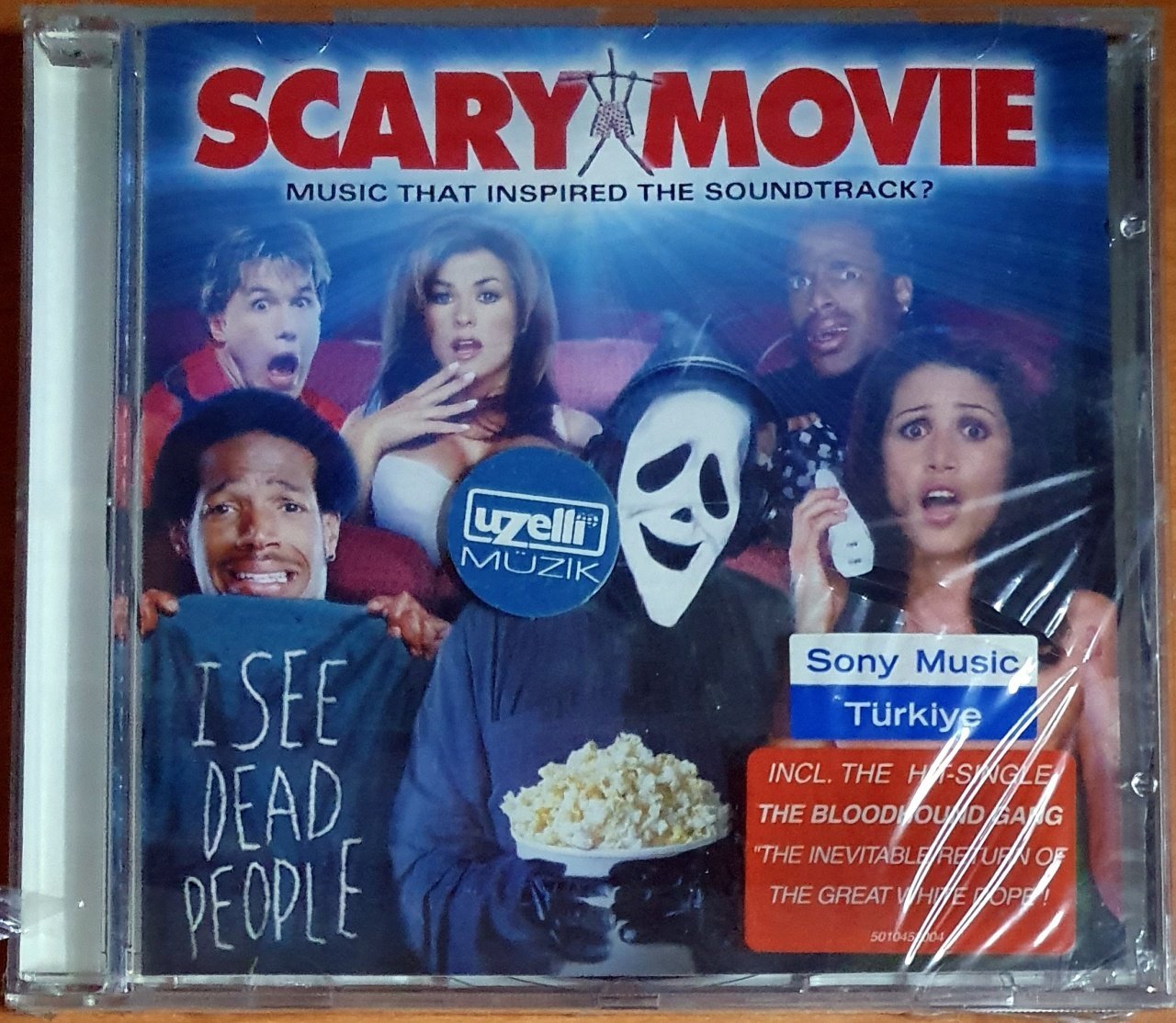 SCARY MOVIE SOUNDTRACK / BLOODHOUND GANG, BLACK EYED PEAS, BENDER, SILVERCHAIR, PUBLIC ENEMY (2000) - CD SIFIR