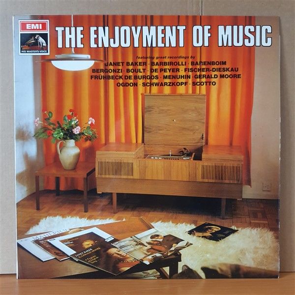 THE ENJOYMENT OF MUSIC / FEAT. GREAT RECORDINGS BY JANET BAKER, BARBIROLLI, BARENBOIM, BERGONZI, BOULT, DE PEYER, MENUHIN, OGDON, SCOTTO (1968) - LP 2.EL PLAK