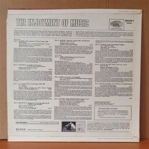 THE ENJOYMENT OF MUSIC / FEAT. GREAT RECORDINGS BY JANET BAKER, BARBIROLLI, BARENBOIM, BERGONZI, BOULT, DE PEYER, MENUHIN, OGDON, SCOTTO (1968) - LP 2.EL PLAK