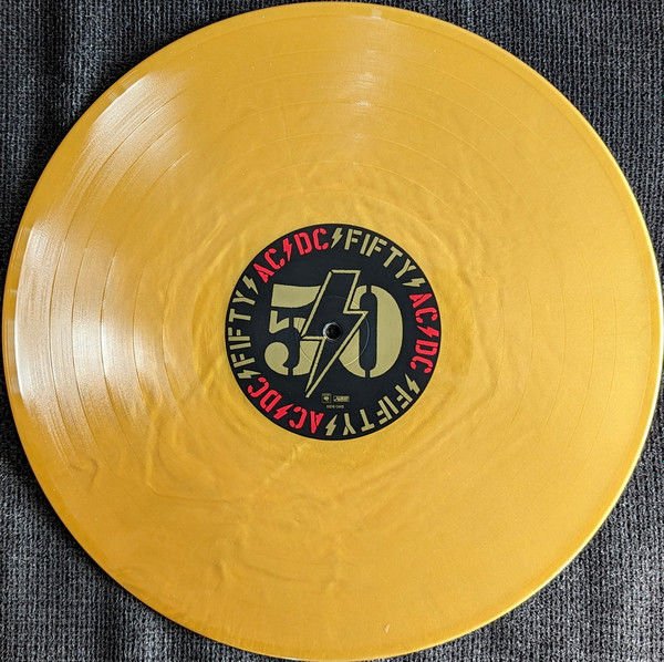 AC/DC - THE RAZORS EDGE (1990) - LP 2024 GOLD COLOURED EDITION SIFIR PLAK