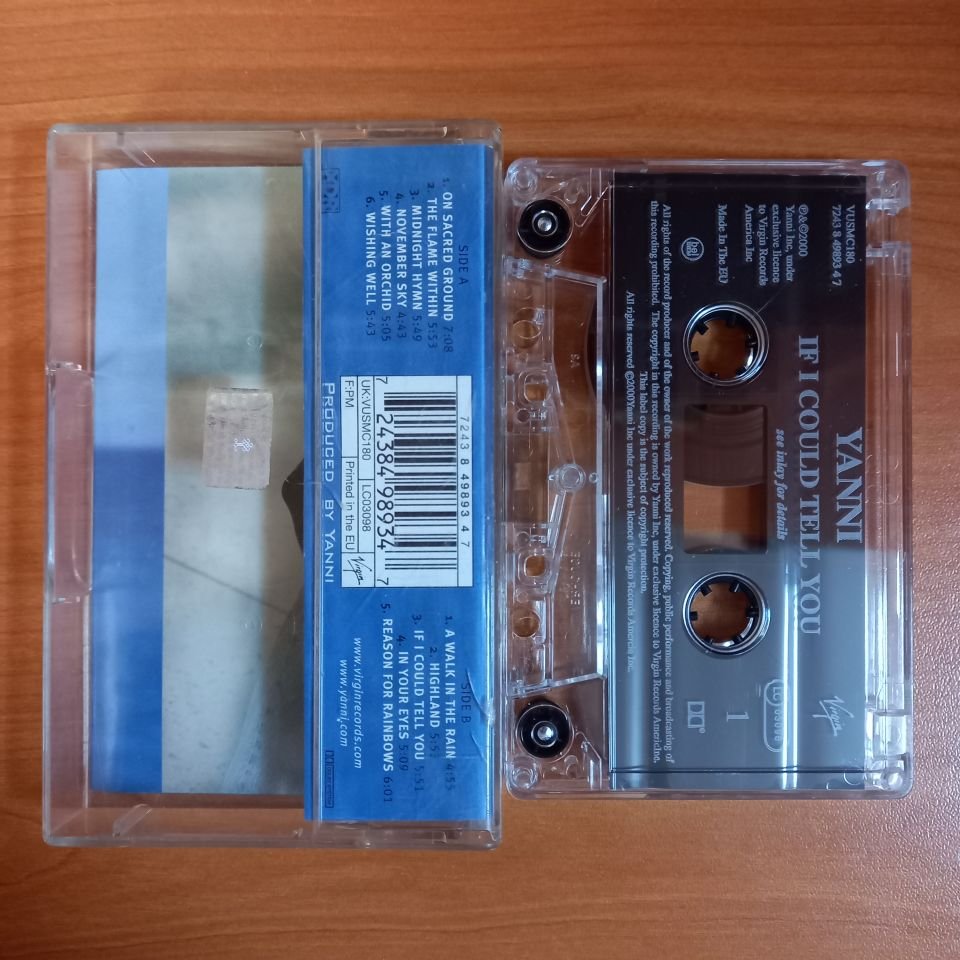 YANNI - IF I COULD TELL YOU (2000) - KASET 2.EL