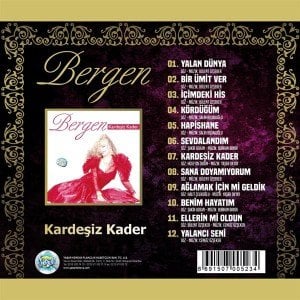 BERGEN - KARDEŞİZ KADER - CD SIFIR