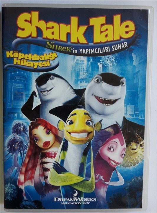 KÖPEKBALIĞI HİKAYESİ - SHARK TALE - ANİMASYON - DVD 2.EL