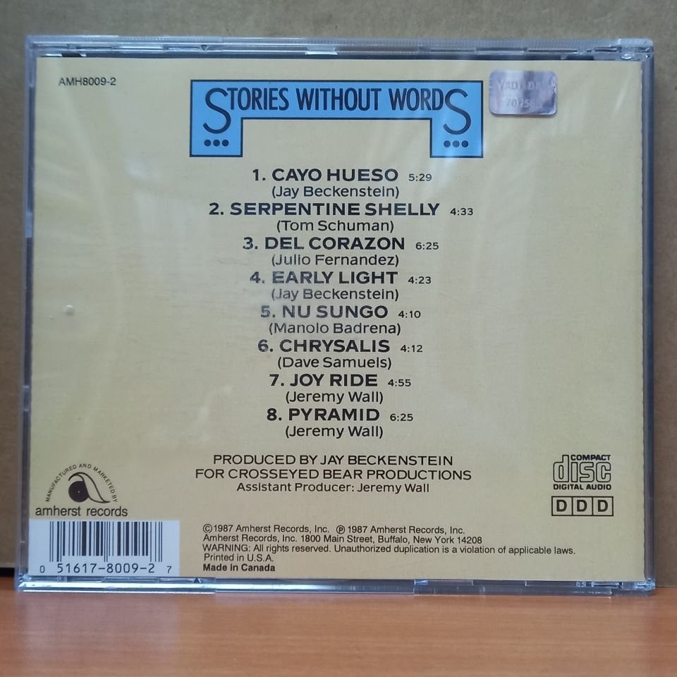 SPYRO GYRA - STORIES WITHOUT WORDS (1994) - CD 2.EL