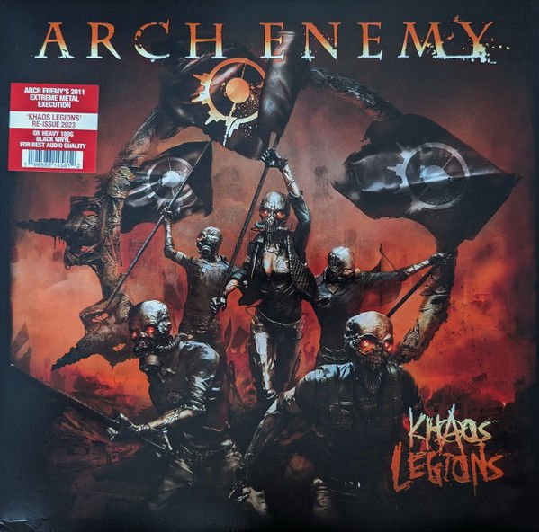 ARCH ENEMY – KHAOS LEGIONS (2011) - LP 2023 REISSUE SIFIR PLAK