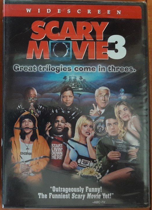 SCARY MOVIE 3 - CHARLIE SHEEN - DVD SIFIR 1. BÖLGE TR ALTYAZI YOKTUR