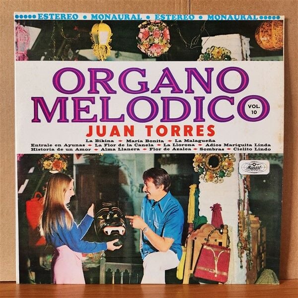 JUAN TORRES – ORGANO MELODICO VOL. 10 - LP 2.EL PLAK