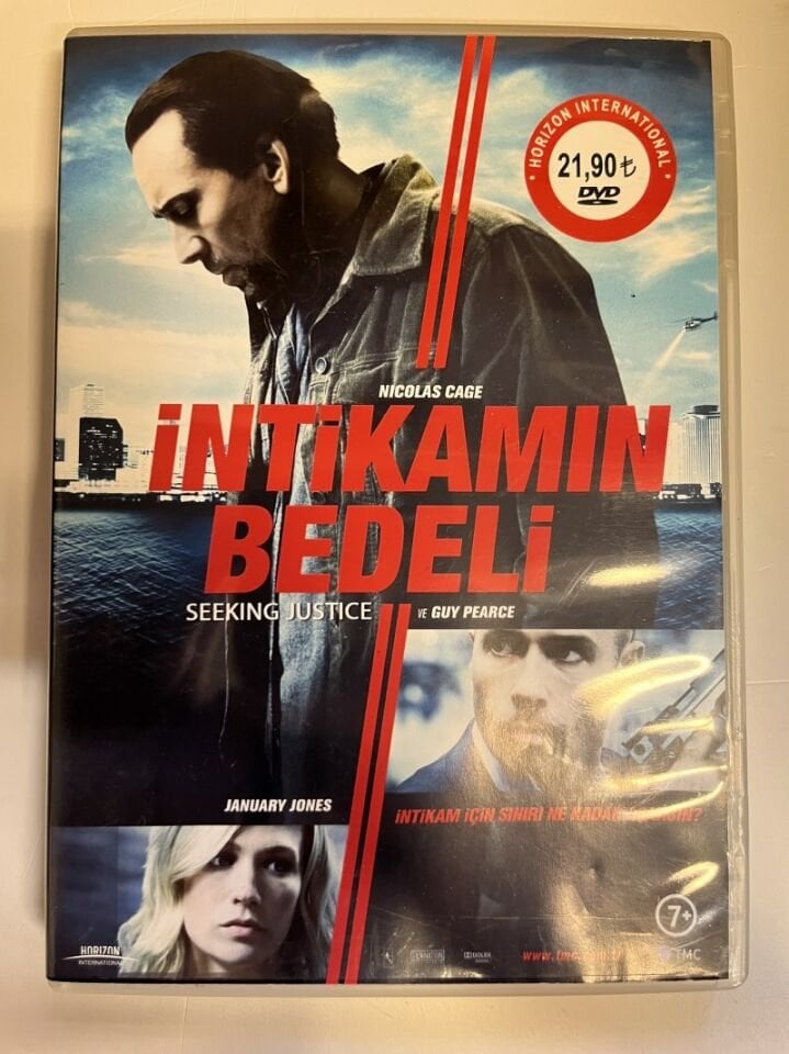 SEEKING JUSTICE - İNTİKAMIN BEDELİ - NICOLAS CAGE - DVD 2.EL