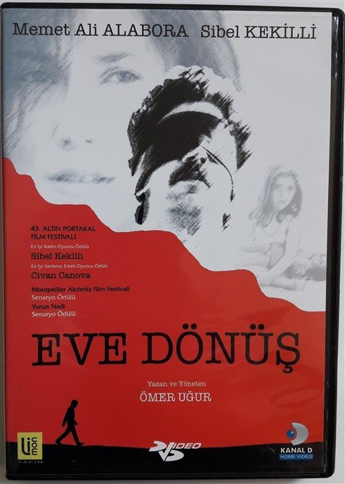 EVE DÖNÜŞ - MEMET ALİ ALABORA - SİBEL KEKİLLİ - ÖMER UĞUR - DVD 2.EL