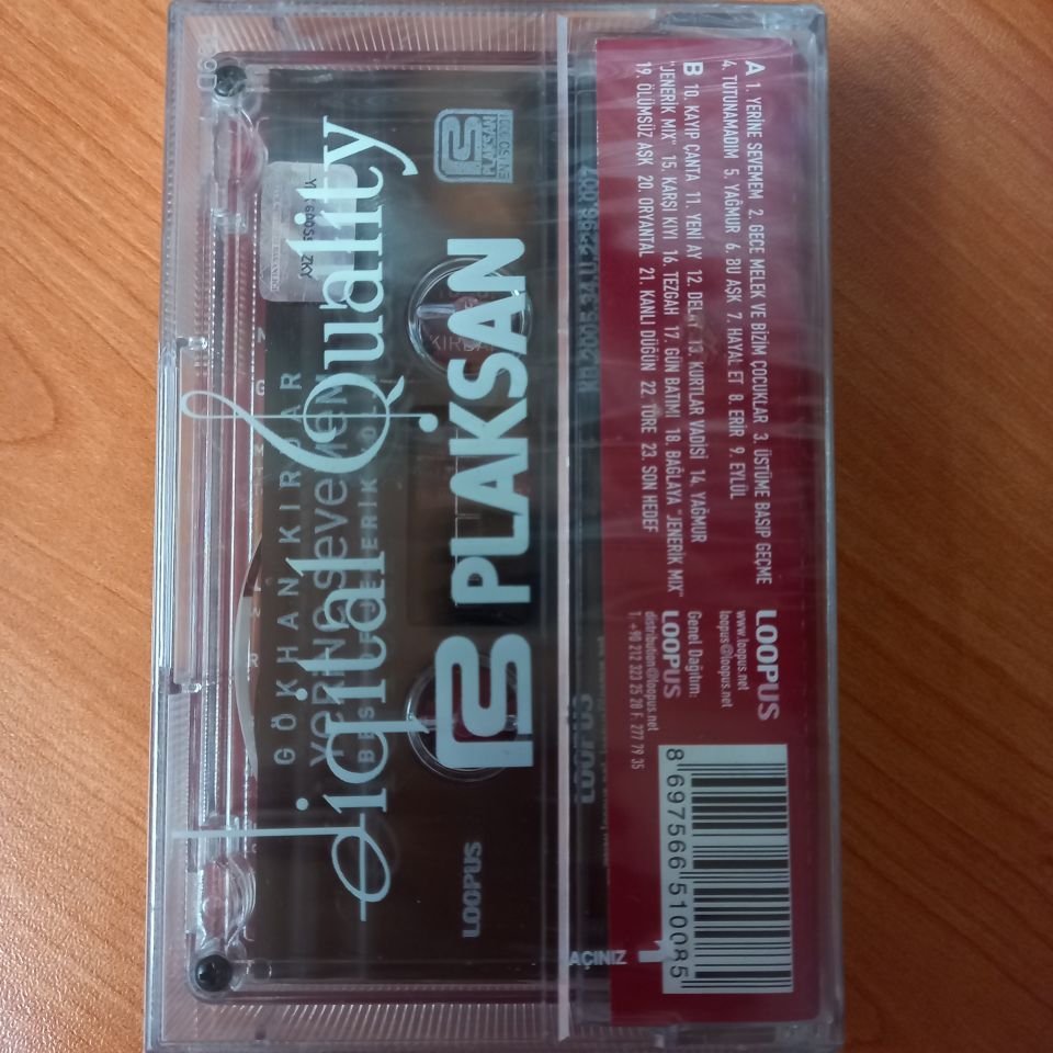 GÖKHAN KIRDAR - YERİNE SEVEMEM / BEST OF JENERİK VOL.1 (2005) - KASET SIFIR