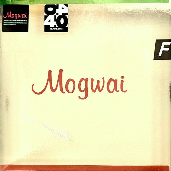 MOGWAI - HAPPY SONGS FOR HAPPY PEOPLE (2003) - LP POST ROCK GREEN COLOURED 2023 EDITION SIFIR PLAK
