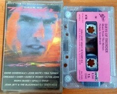 DAYS OF THUNDER SOUNDTRACK / DAVID COVERDALE, GUNS N ROSES, ELTON JOHN, TINA TURNER (1990) UZELLI KASET 2.EL