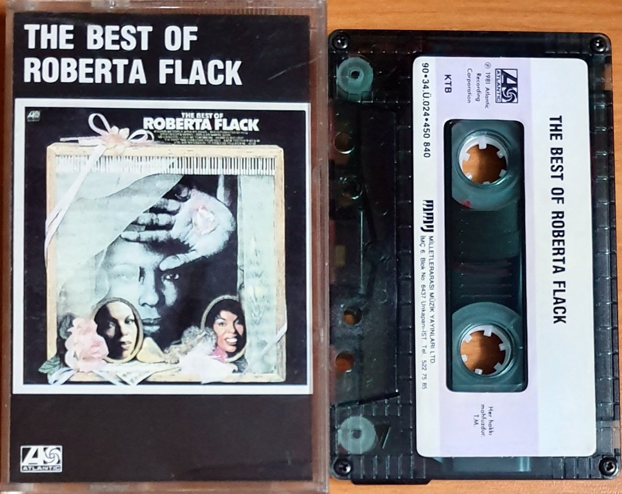ROBERTA FLACK - THE BEST OF (1990) - KASET MMY 2.EL