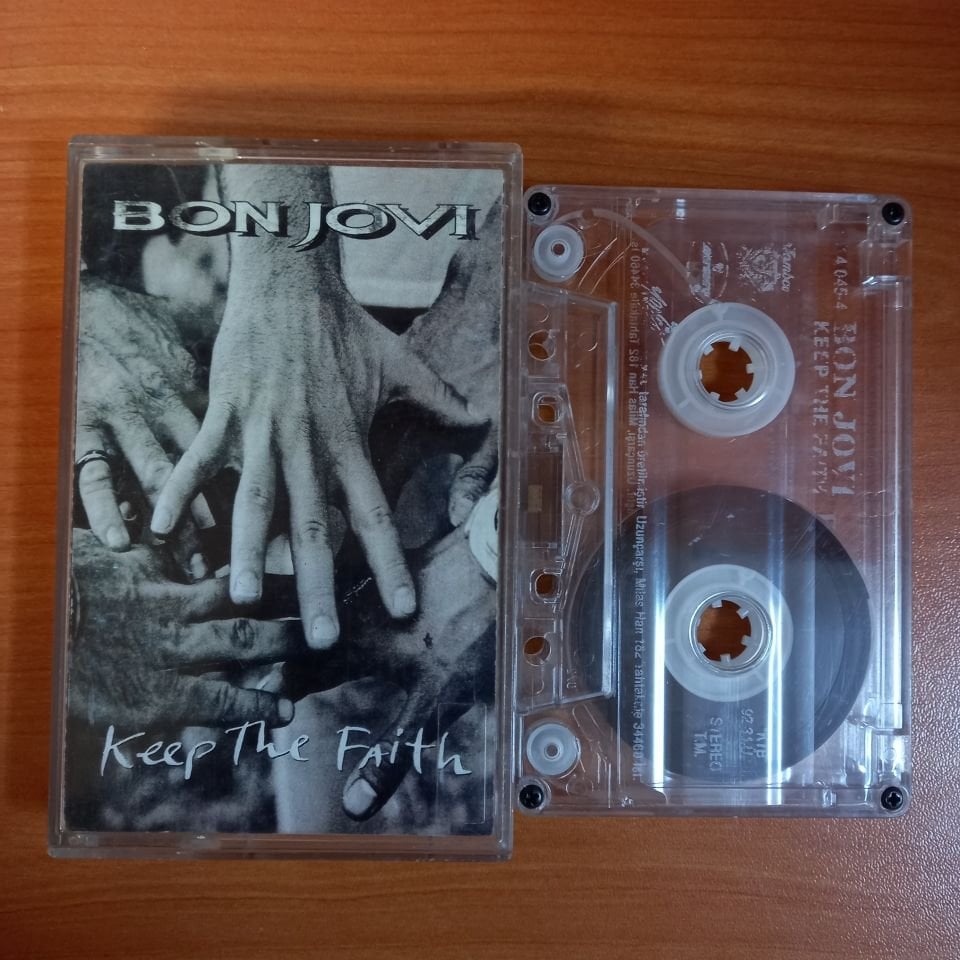 BON JOVI - KEEP THE FAITH (1992) - KASET 2.EL