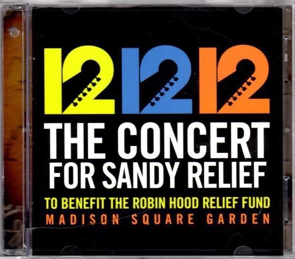 12-12-12 CONCERT FOR SANDY RELIEF 2CD SPRINGSTEEN ROGER WATERS CLAPTON STONES MCCARTNEY JOEL THE WHO SIFIR