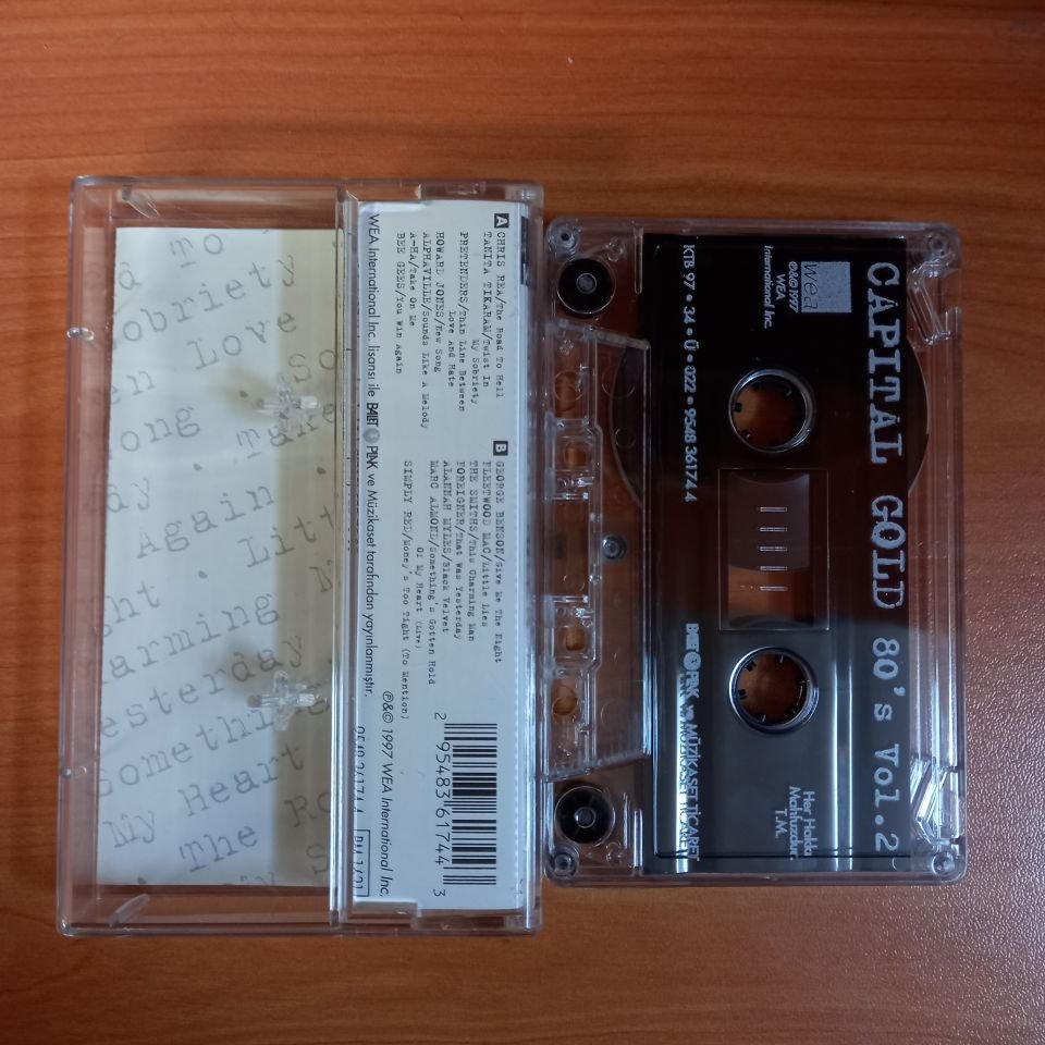 CAPITAL GOLD 80'S / VOL.2 (1997) - KASET 2.EL