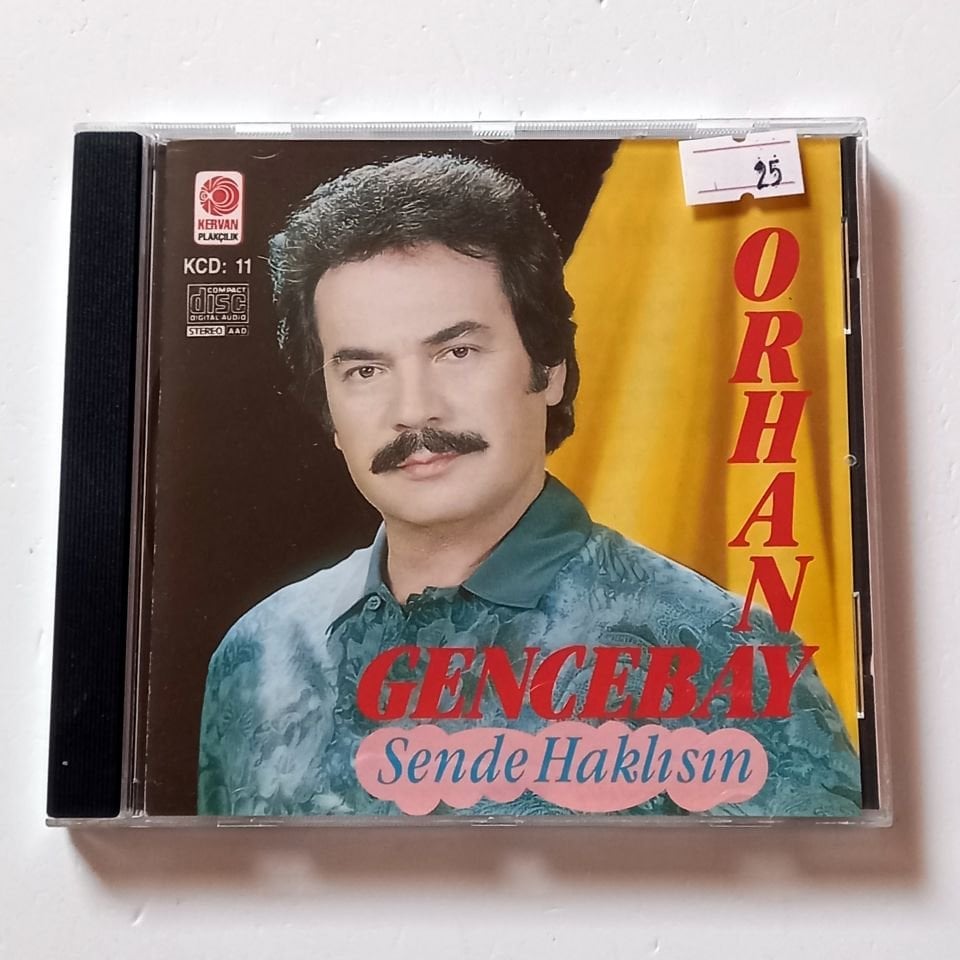 ORHAN GENCEBAY - SEN DE HAKLISIN - CD KERVAN PLAKÇILIK 2.EL