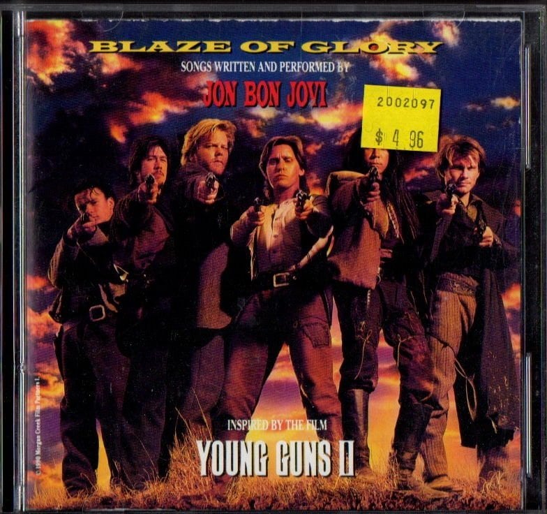 JON BON JOVI - BLAZE OF GLORY (1990) - CD 2.EL