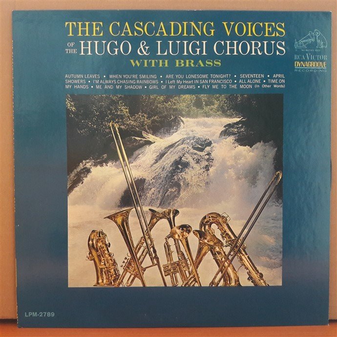 THE CASCADING VOICES OF THE HUGO & LUIGI CHORUS WITH BRASS (1964) - LP 2.EL PLAK