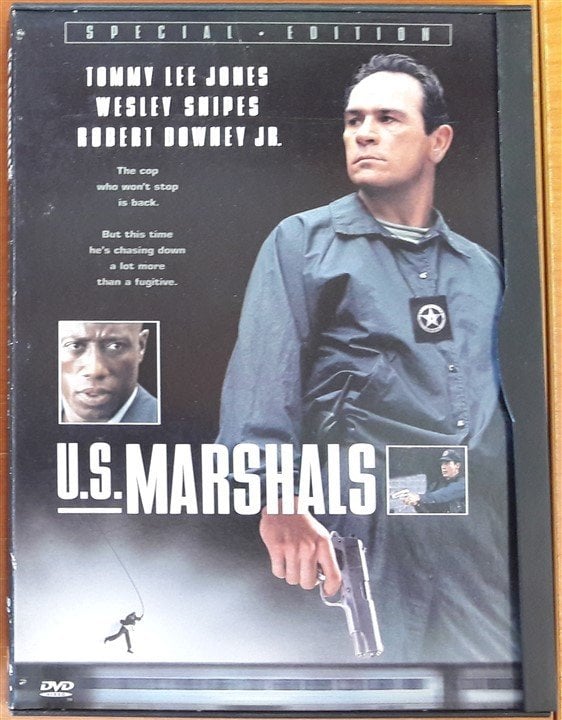 U.S. MARSHALS - TOMMY LEE JONES - SNAPCASE DVD 2.EL 1. BÖLGE TR ALTYAZI YOKTUR